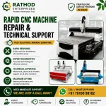 Rapid CNC Machine Repair & Technical Support Services in Bihar